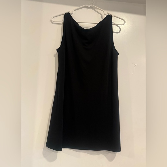 Eileen Fisher Stretch Silk Jersey Scoop Neck Tunic Sz PM - Picture 3 of 5